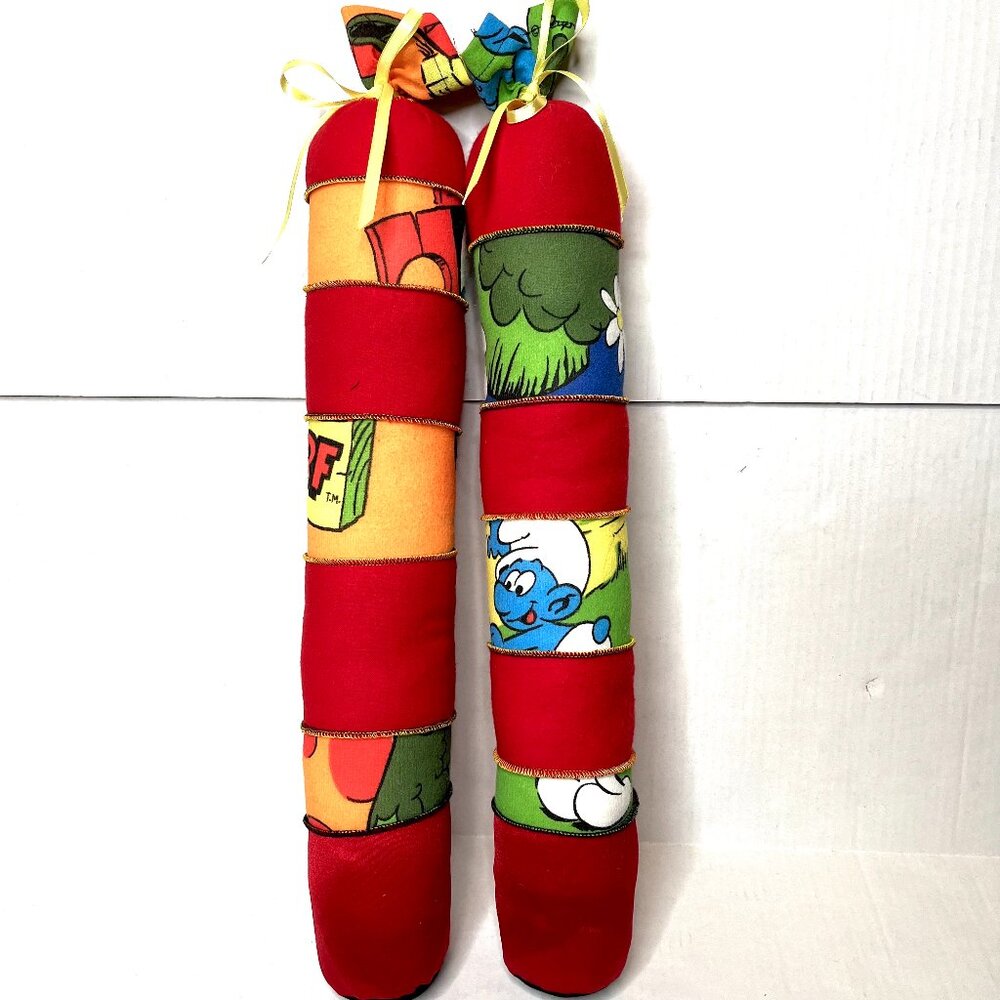 Handmade Fabric Boot Shapers Vintage Tie Dye Cartoon Patchwork Trees Inserts OS
